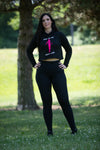 Small in the Waist Crop Hoodie